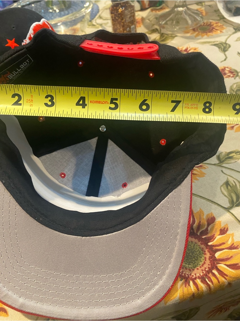Hat, California Script Snapback - Picture 5 of 6
